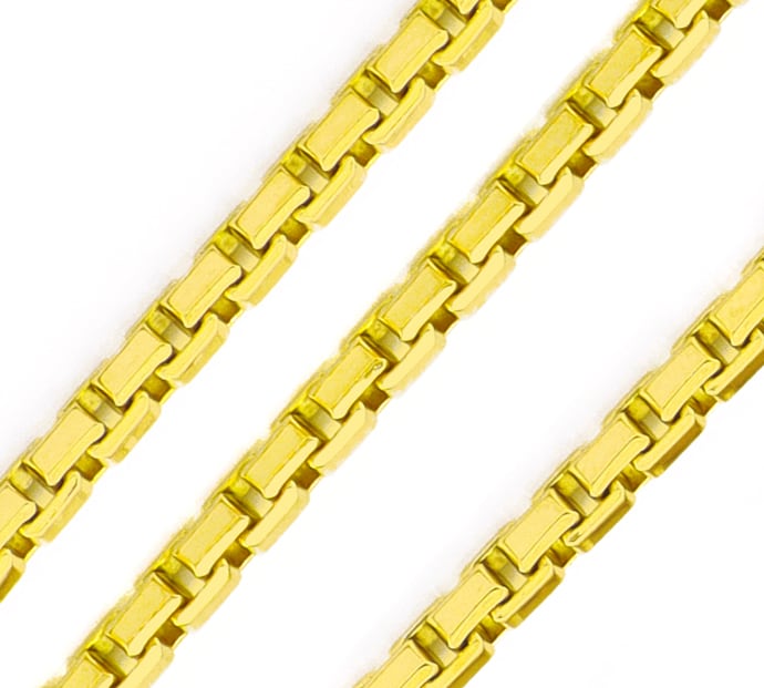 Foto 2 - Venezianer-Goldkette mit Diamanten-Verschluss, K3443